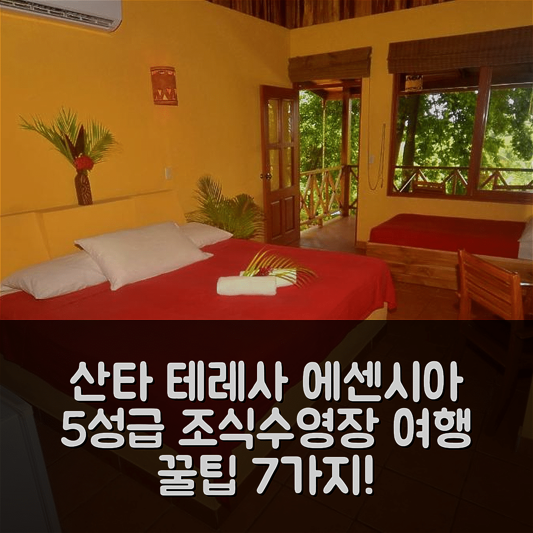 산타 테레사 숙소 여행 호텔 추천 에센시아 호텔 앤 빌라스 | 5성급 조식과 수영장 즐기기 7가지 팁