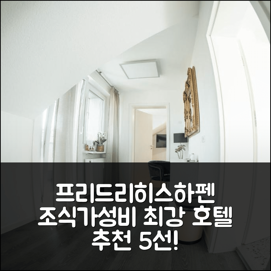 프리드리히스하펜 숙소 여행 호텔 추천 시티 아파트 FN L8 KLIMATISIERT | 조식과 가성비 최강 5가지 이유